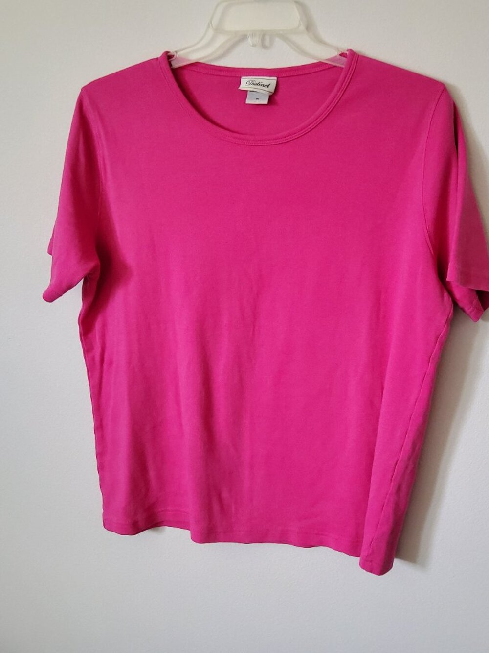 Distinct Pink T Shirt top Plus size 1X